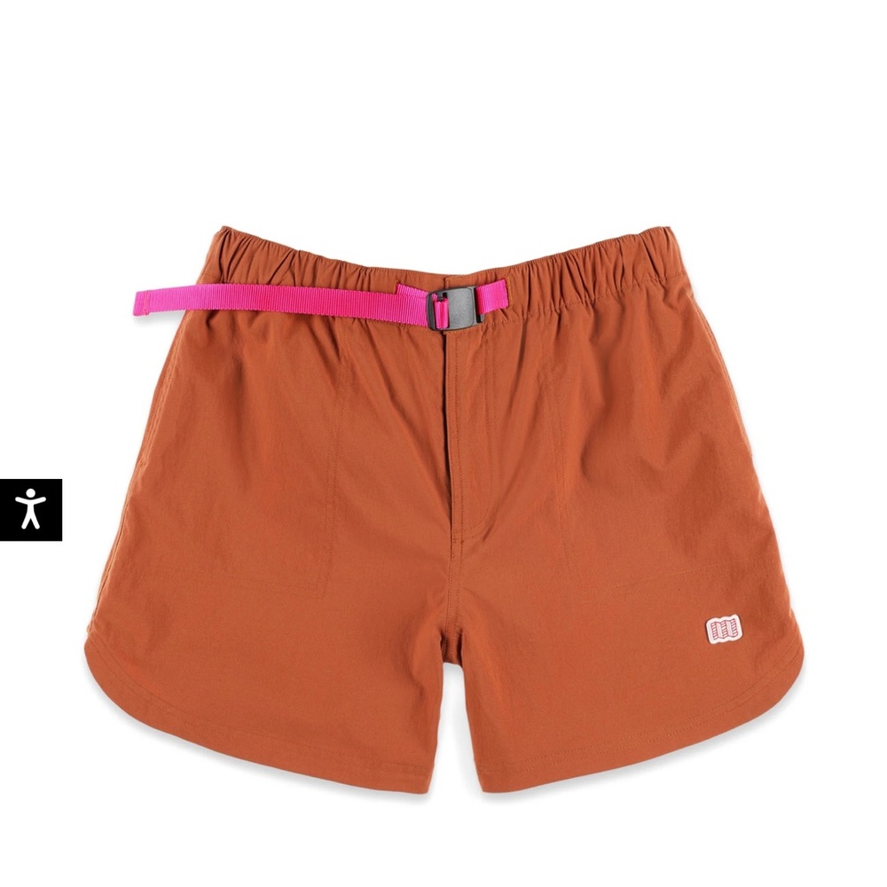 TOPO DESIGNS | Women’s River Shorts | Size S | Brick